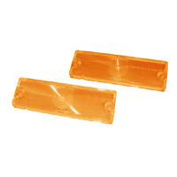 65 Chevrolet Full Size Passenger Car Amber Park Light Lenses