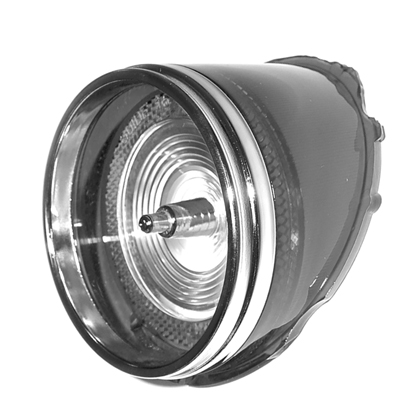 65 Chevrolet Impala Back Up Light Lens, W/ Chrome Trim