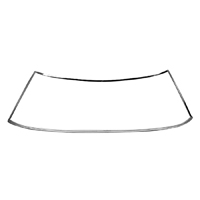 65-67 Chevrolet Fullsize Passenger Car 2 Door Hardtop 5 PC. Windshield Molding Set