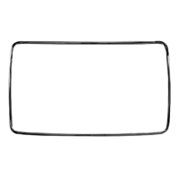 65-66 Chevrolet Impala 2 Door Hardtop 5 PC. Rear Window Molding Set