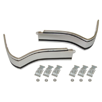 65 Chevrolet Impala Rear Outer Corner Panel Moldings