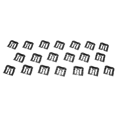 65-66 Chevrolet Fullsize Passenger Rear Window Reveal Molding Clip Set