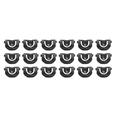 65-66 Chevrolet Fullsize Passenger Upper & Side Windshield Molding Clip Set