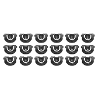 65-66 Chevrolet Fullsize Passenger Upper & Side Windshield Molding Clip Set