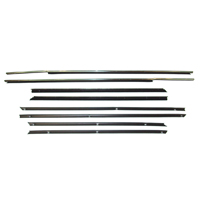 65 Chevrolet Impala 2 Dr Hardtop Window Wipe/Felt Kit