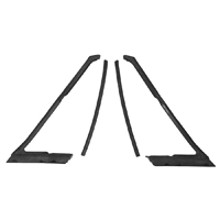65-68 Chevrolet Fullsize Hardtop/Convertible Vent Window Seal Set, 4 Pcs