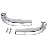 65 Chevrolet Impala 2 Door Hardtop, 1/4 Window Moldings, Pair