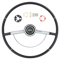 65 Chevrolet Full Size Car Black Steering Wheel Kit