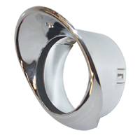 65-67 Chevrolet Impala  / Camaro Chrome Dash Vent Bezel, LH