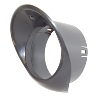 65-67 Chevrolet Impala  / Camaro Black Dash Vent Bezel, LH