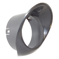 65-67 Chevrolet Impala  / Camaro Black Dash Vent Bezel, RH