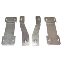 65-70 Chevrolet Car Bucket Seat Mounting Brackets, Set
