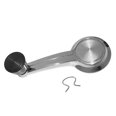 65-66 Chevrolet Bel Air & Biscayne Interior Window Crank Handle w/ Black Knob