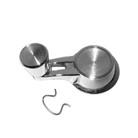 65-66 Chevrolet Impala Vent Window Crank Handle, Split w/Chrome Knob