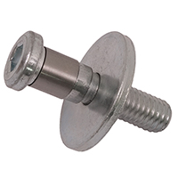 65-72 Chevrolet Car Correct Reproduction Door Latch Striker, LH or RH, Zinc