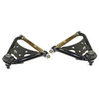 65-70 Chevrolet Car Upper Tubular Control A-Arms w/Ball Joints, Bushings, Shafts, Pair