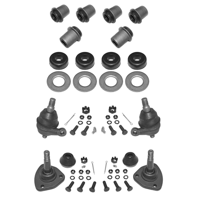 65-70 Chevrolet Car Front End Mini Rebuild Kit w/Original Style Rubber Bushings