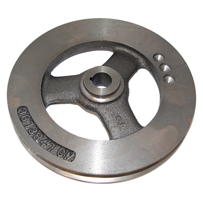 65-68 Chevrolet BB Car Hi-Po 1-Groove Cast Iron Power Steering Pump Pulley