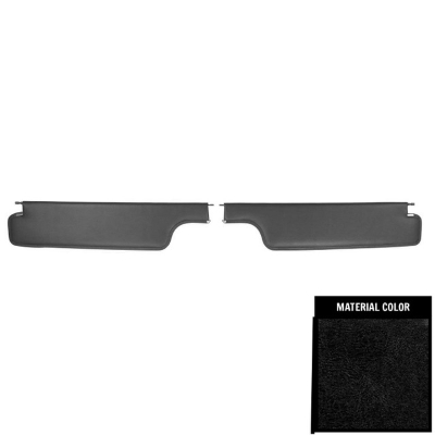 65 Chevrolet Fullsize Impala Convertible Light Blue Sun Visor, Madrid Vinyl