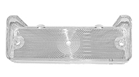 66 Chevrolet Full Size Passenger Car Clear Park Light Lenses