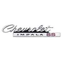 66 Chevrolet Impala SS 1PC Design Trunk Emblem