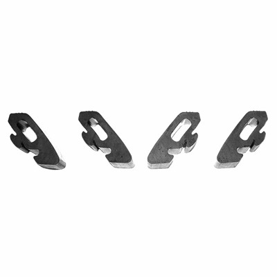 66-67 Chevrolet Fullsize Hood Side Bumpers-4 Pc