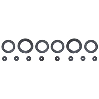 66 Chevrolet Fullsize Tail Light Bezel Seals-Housing To Body