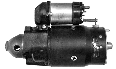 67-72 Chevrolet 6-Cylinder Starter, Cast Iron Nose Piece
