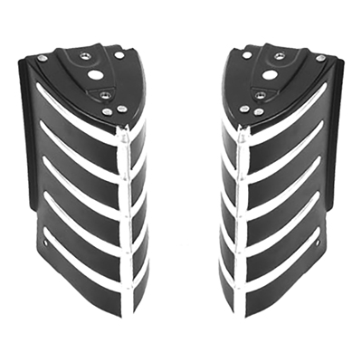 67 Chevrolet Full Size Passenger Car Front Corner Molding Delete Panels