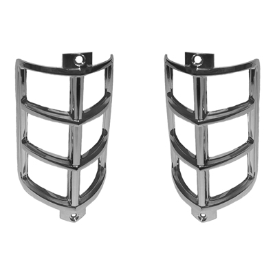 67 Chevrolet Full Size Passenger Car Park Light Bezels