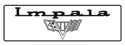 67 Chevrolet Impala Custom Rubber Floor Mats, 