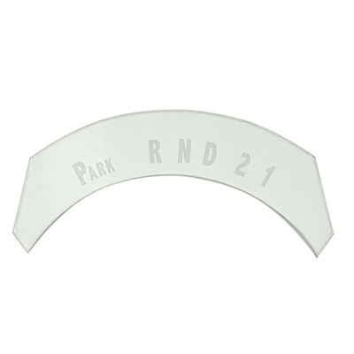 67 Chevrolet Fullsize Transmission Indicator Lens, TH350 or TH400