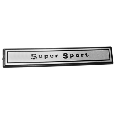 67 Chevrolet Full Size Car Glove Box Door Emblem, 