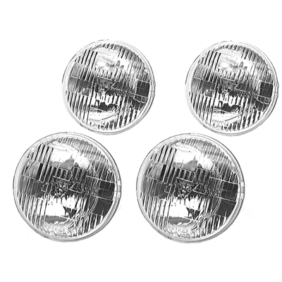 68-71 Chevrolet Full Size Passenger Car Original Style 4Pc T-3 Headlight Bulb Set