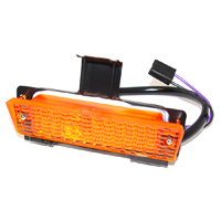 68 Chevrolet Full Size Passenger Car Amber Park Light Assembly, LH