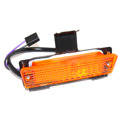 68 Chevrolet Full Size Passenger Car Amber Park Light Assembly, RH