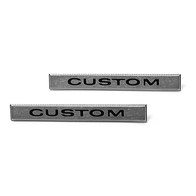 68 Chevrolet Fullsize Passenger Car Front Fender Emblems 