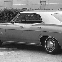 68-69 Chevrolet Impala Or Biscayne Rocker Panel Moldings