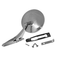 68 Chevrolet Fullsize Passenger Round Side View Mirror LH or RH