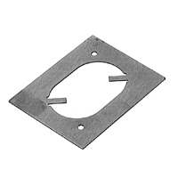 68-81 Camaro Remote Inner Door Panel Bezel To Panel Retainer Plate