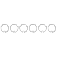 68 Chevrolet Fullsize Tailgate Lens Gaskets