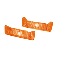 69 Chevrolet Full Size Passenger Car Amber Parklight Lenses