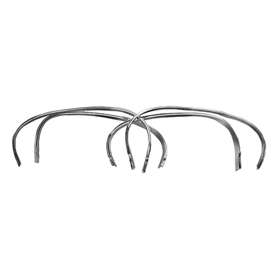 69 Chevrolet Fullsize Passenger Wheel Well Molding Set-4 PCS