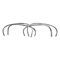 68 Chevrolet Fullsize Passenger Wheel Well Molding Set-4 PCS