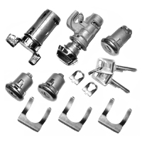 69-70 Chevrolet Full Size Car Complete Lock Set w/ 2 Keys