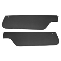 69 Chevrolet Fullsize Impala Hardtop Black Sun Visor Bedford Ribbed Vinyl