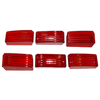 70 Chevrolet Full Size Passenger Car 6 Pcs Tail Light Lens Set