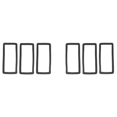 70 Chevrolet Fullsize Tailgate Lens Gaskets