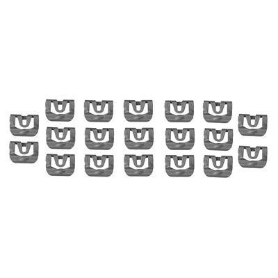 71-72 Chevrolet Fullsize Passenger Upper & Side Windshield Molding Clip Set