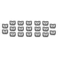 71-72 Chevrolet Fullsize Passenger Upper & Side Windshield Molding Clip Set